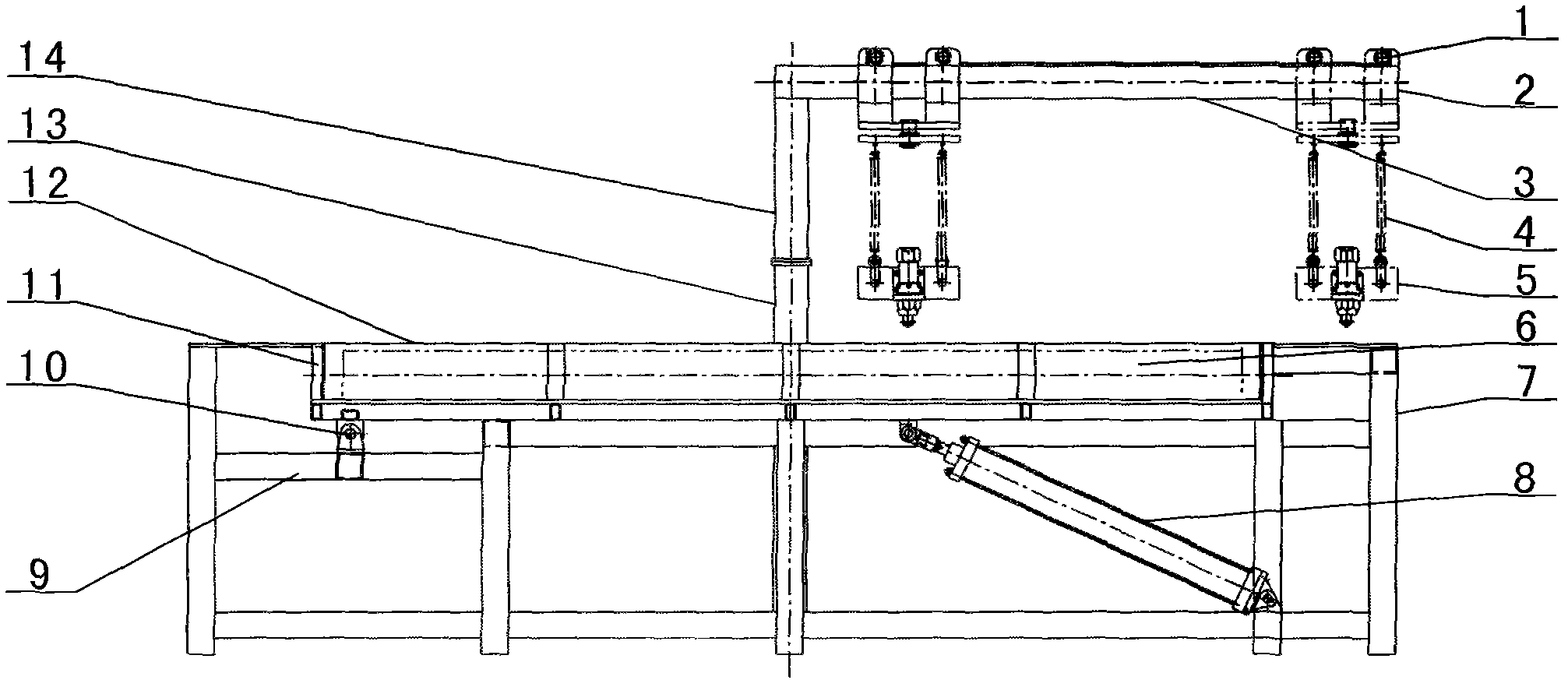 Polysilicon crushing device