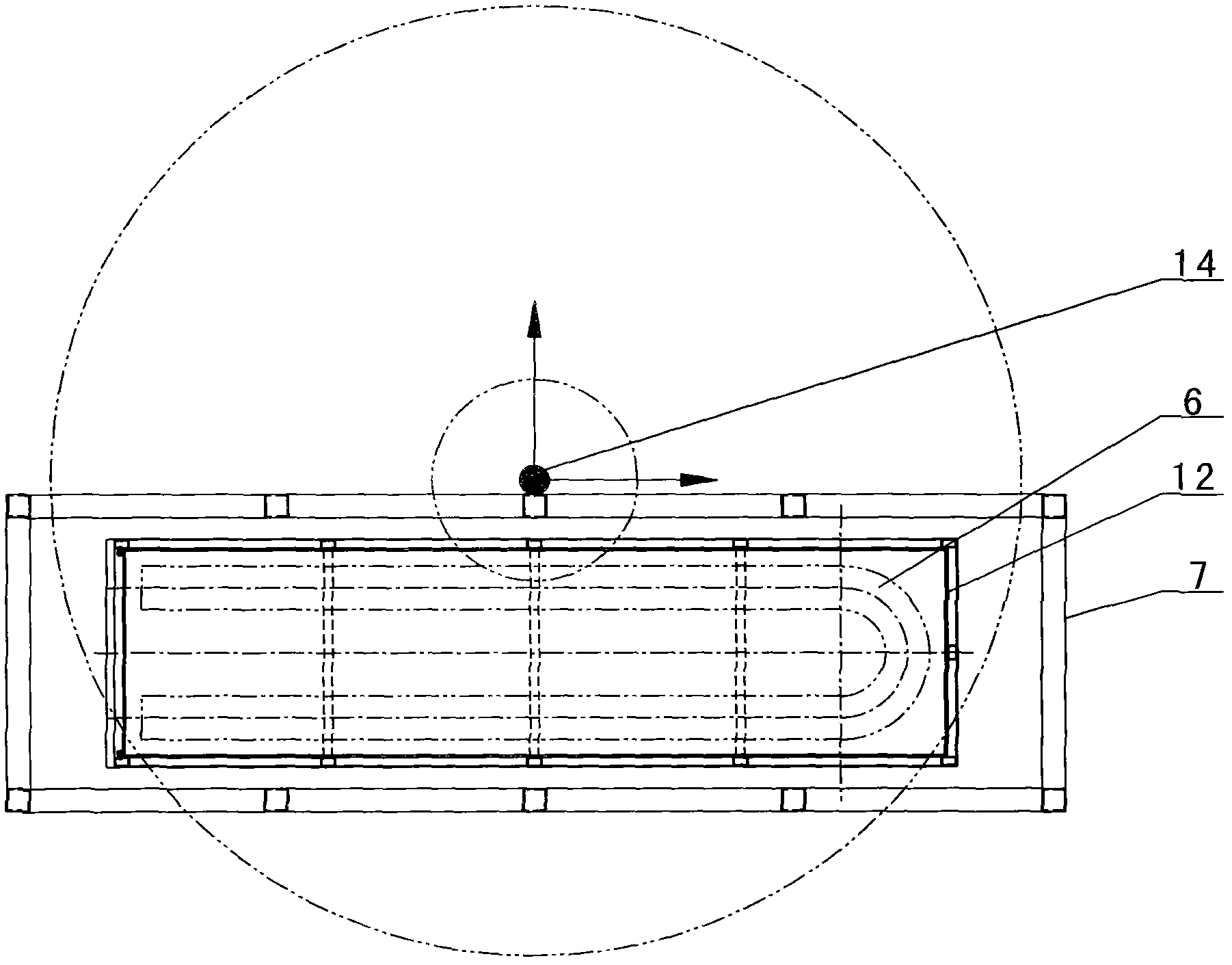 Polysilicon crushing device