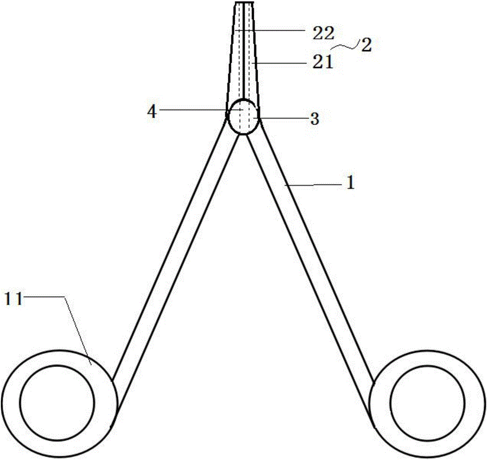 Drainage biopsy forceps and drainage biopsy equipment