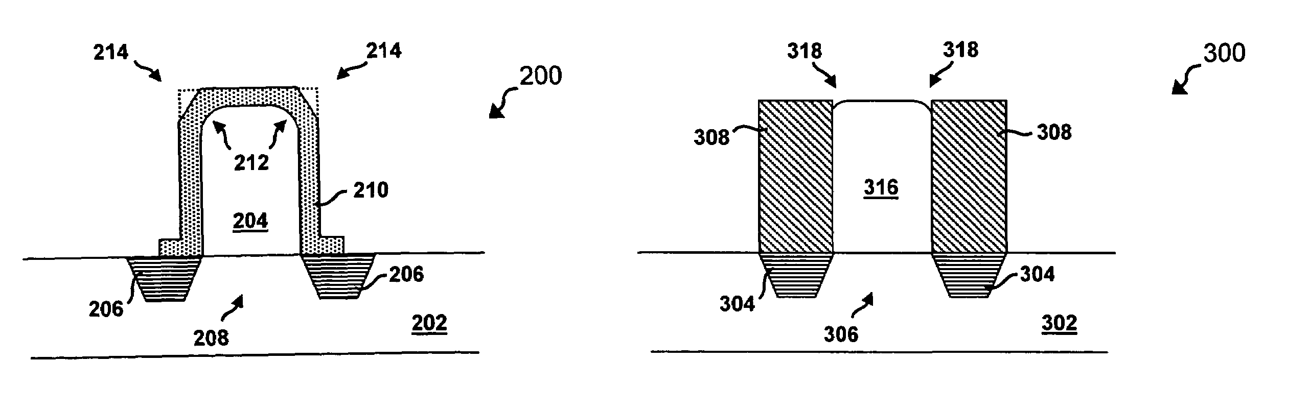 Versatile system for triple-gated transistors with engineered corners