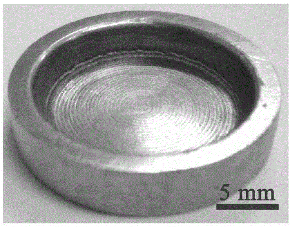 Method for quickly preparing precious metal parts at low temperature