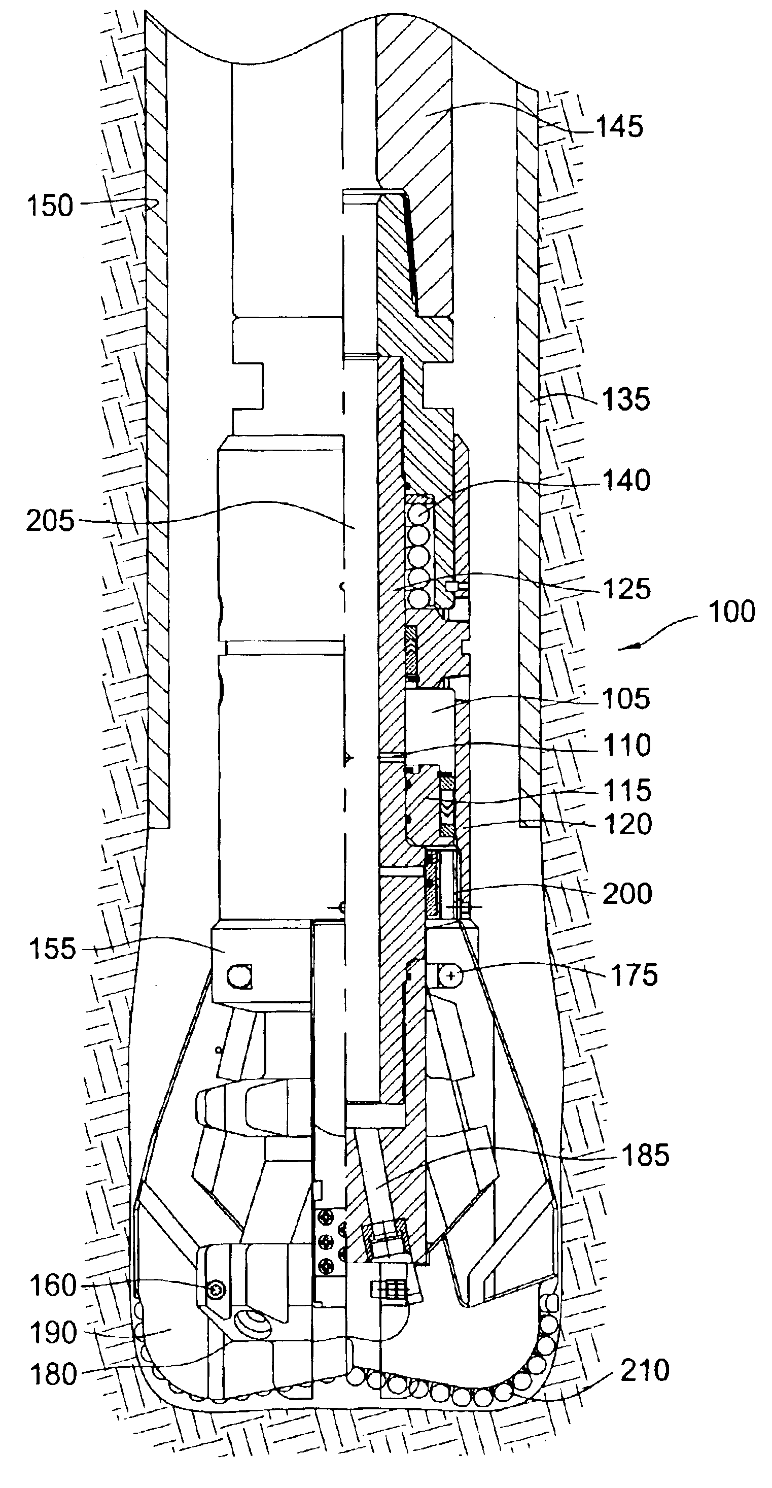 Expandable bit with secondary release device