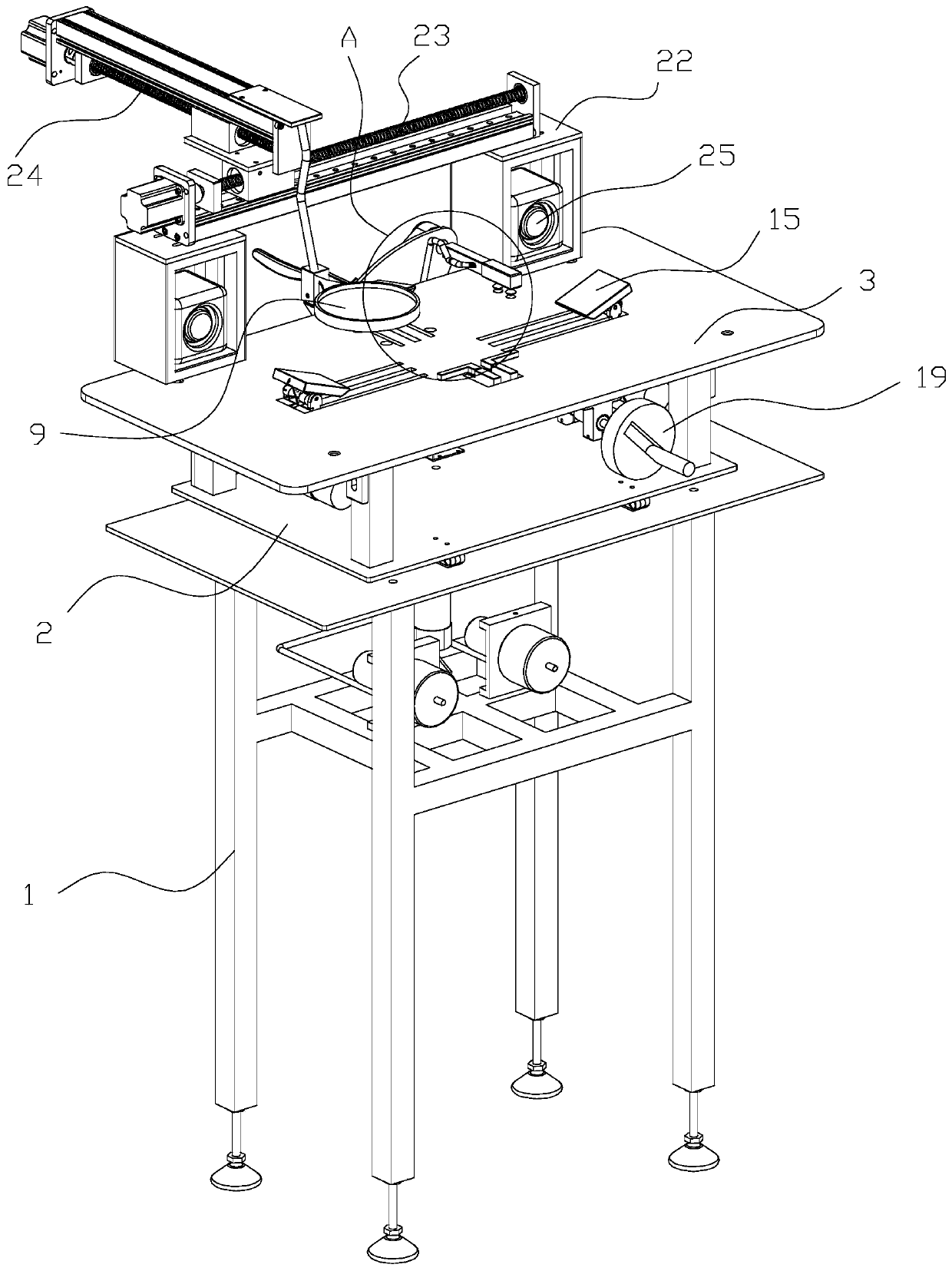 Reading table for old people