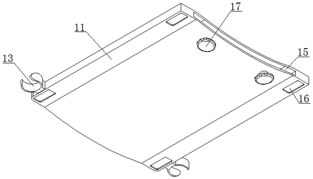 Safety protection damping device for automobile bottom maintenance