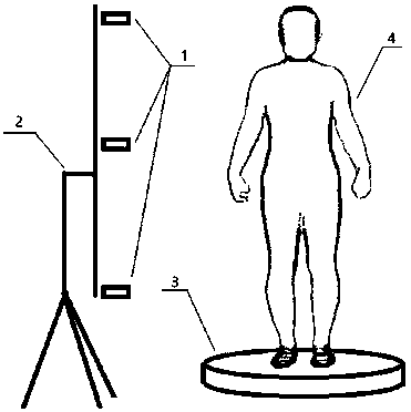 Garment plate making method based on human body big data