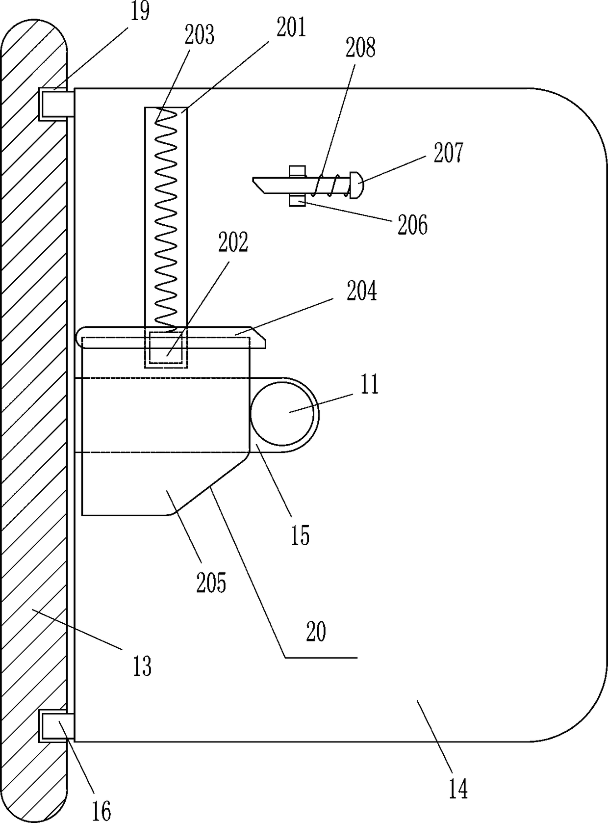 Liquid medicine heating device for intravenous infusion in winter