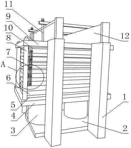 Thermoforming device