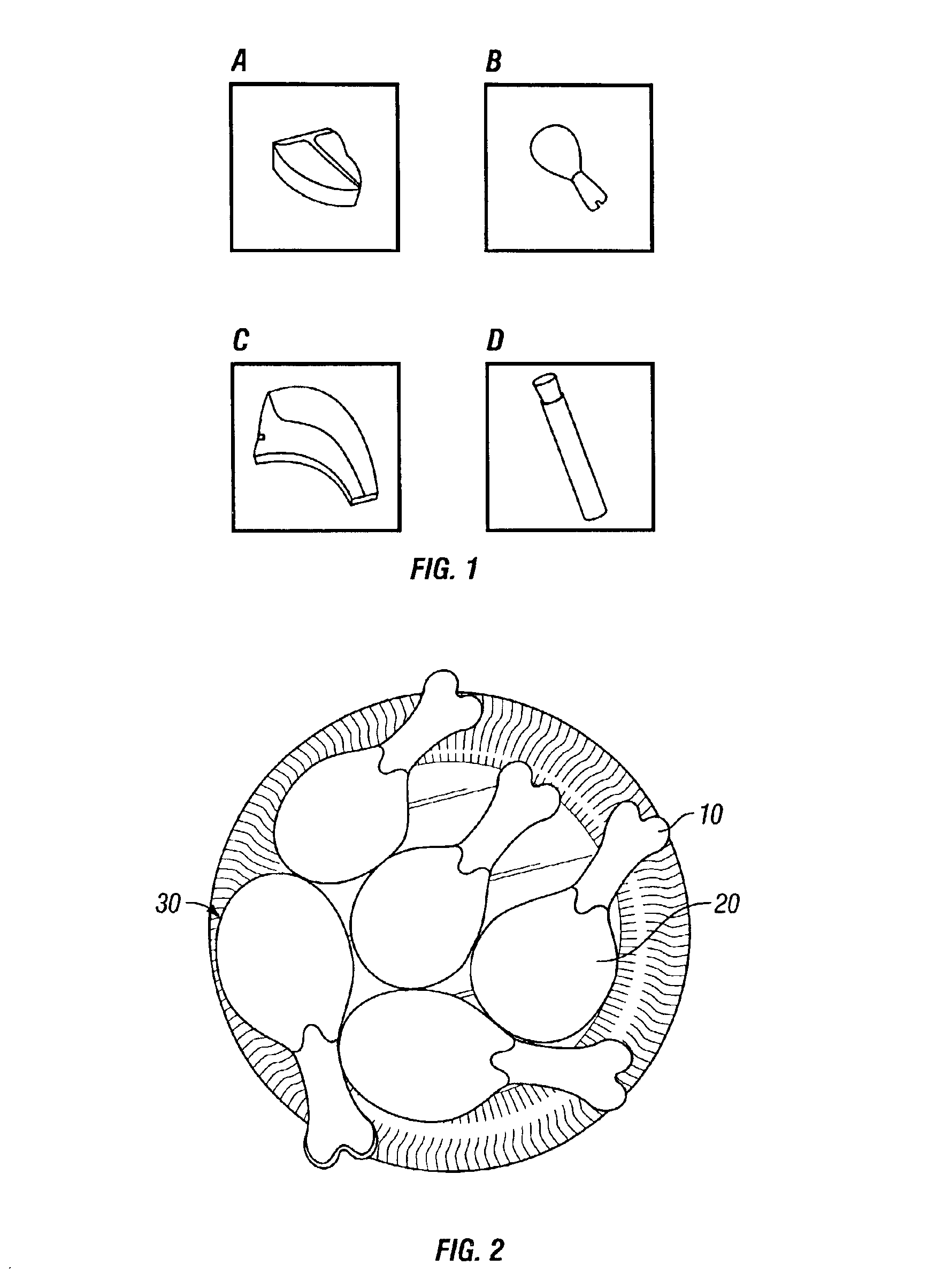 Two-texture pet food product