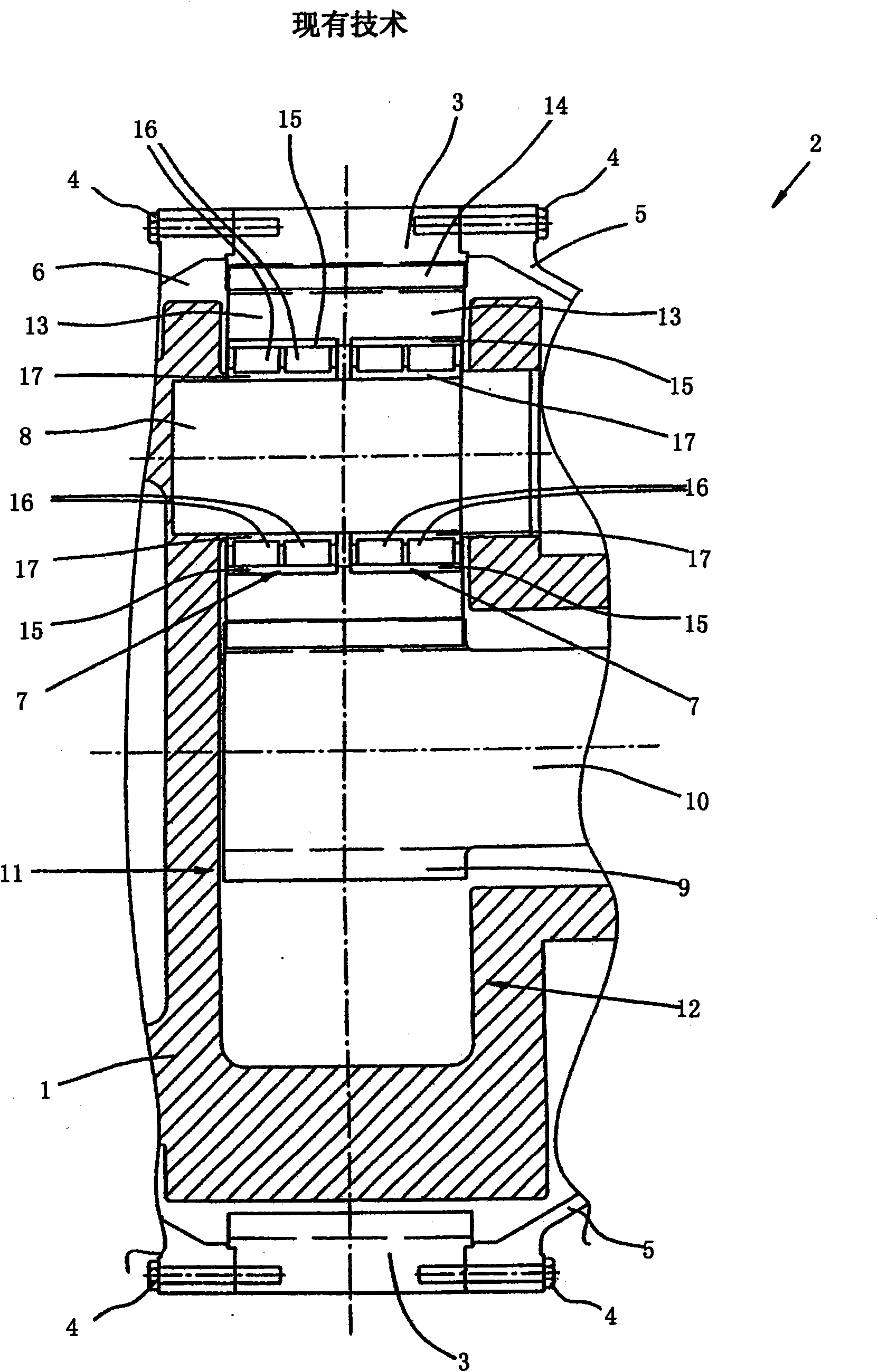 Planet carrier of the cage type