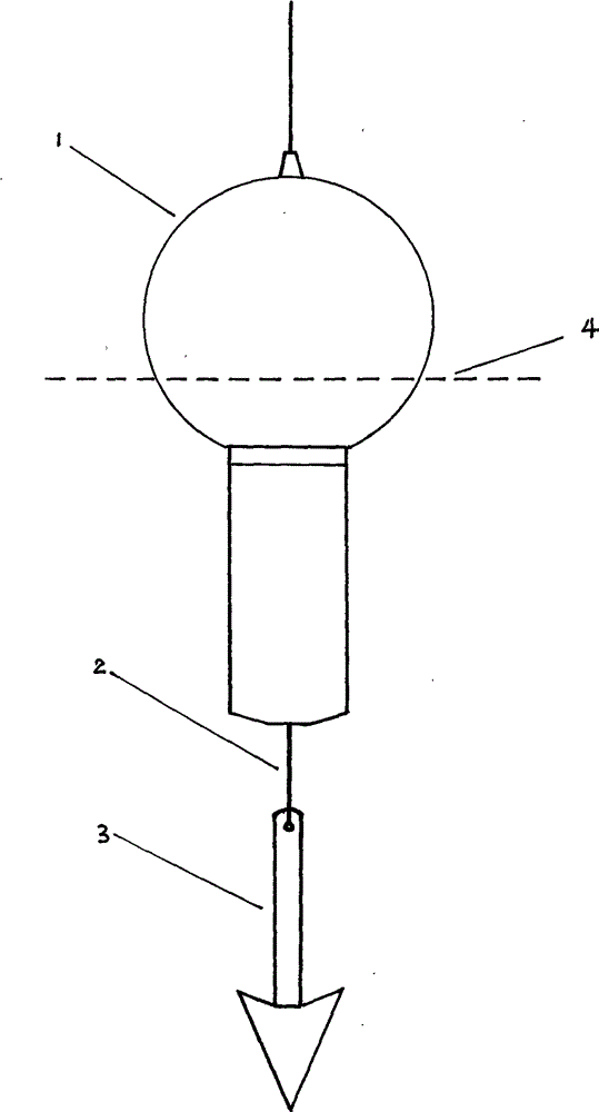 Water area positioning and alarming device