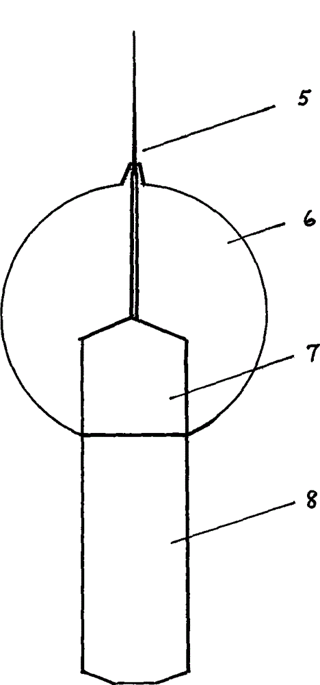 Water area positioning and alarming device