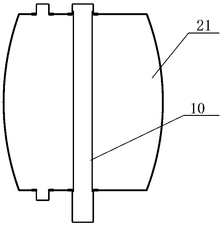 Portable underground water fixed-depth sampling device, sampling system and sampling method