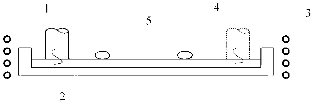 Ultrasonic-assisted local metallizing method on surface of ceramic