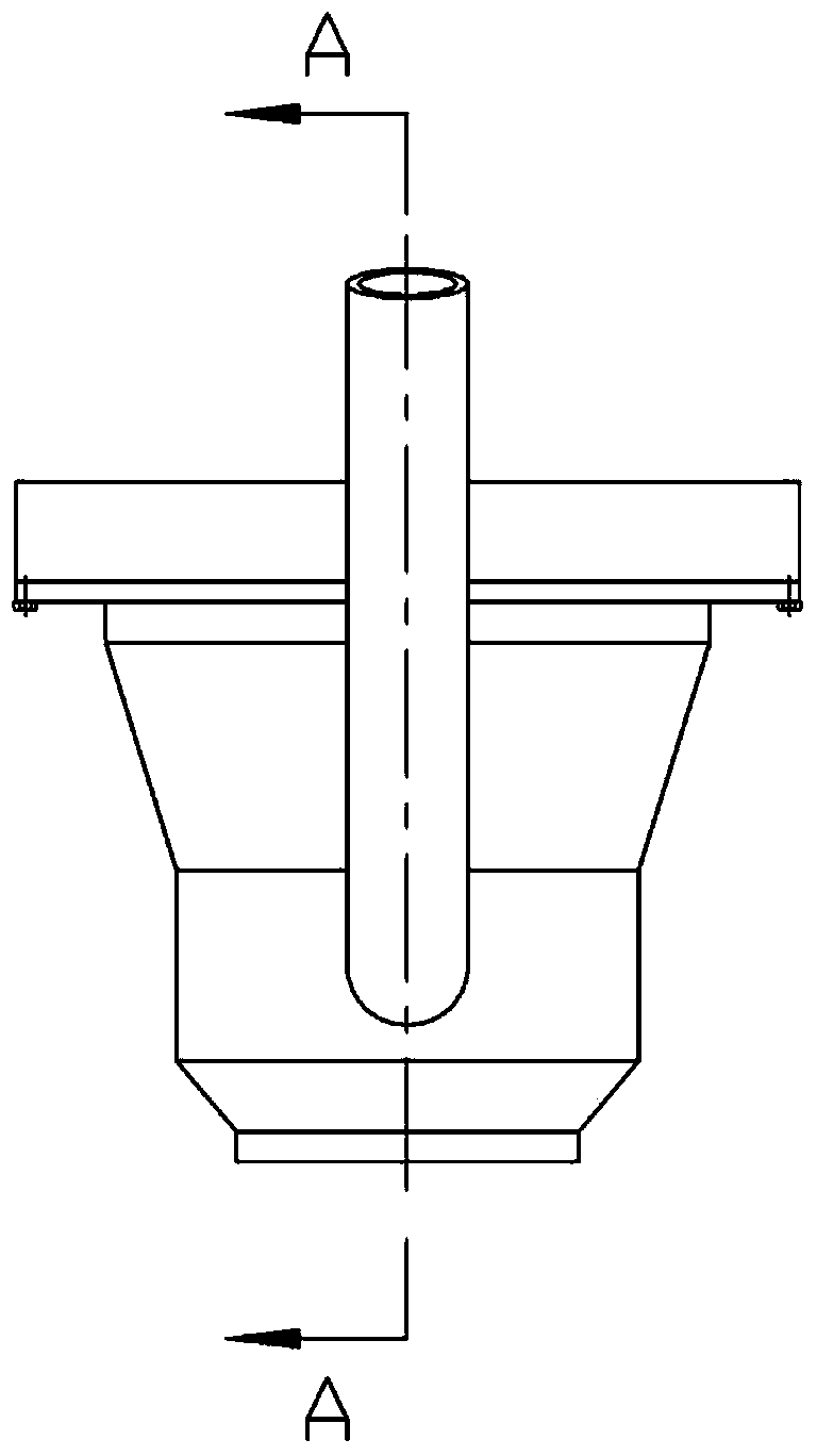 Drilling and milling carbon fiber composite material follow-up dust collection device