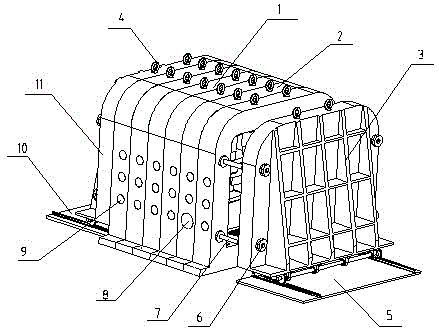 A true triaxial rockburst physical simulation test system for deep tunnels