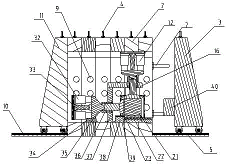 A true triaxial rockburst physical simulation test system for deep tunnels