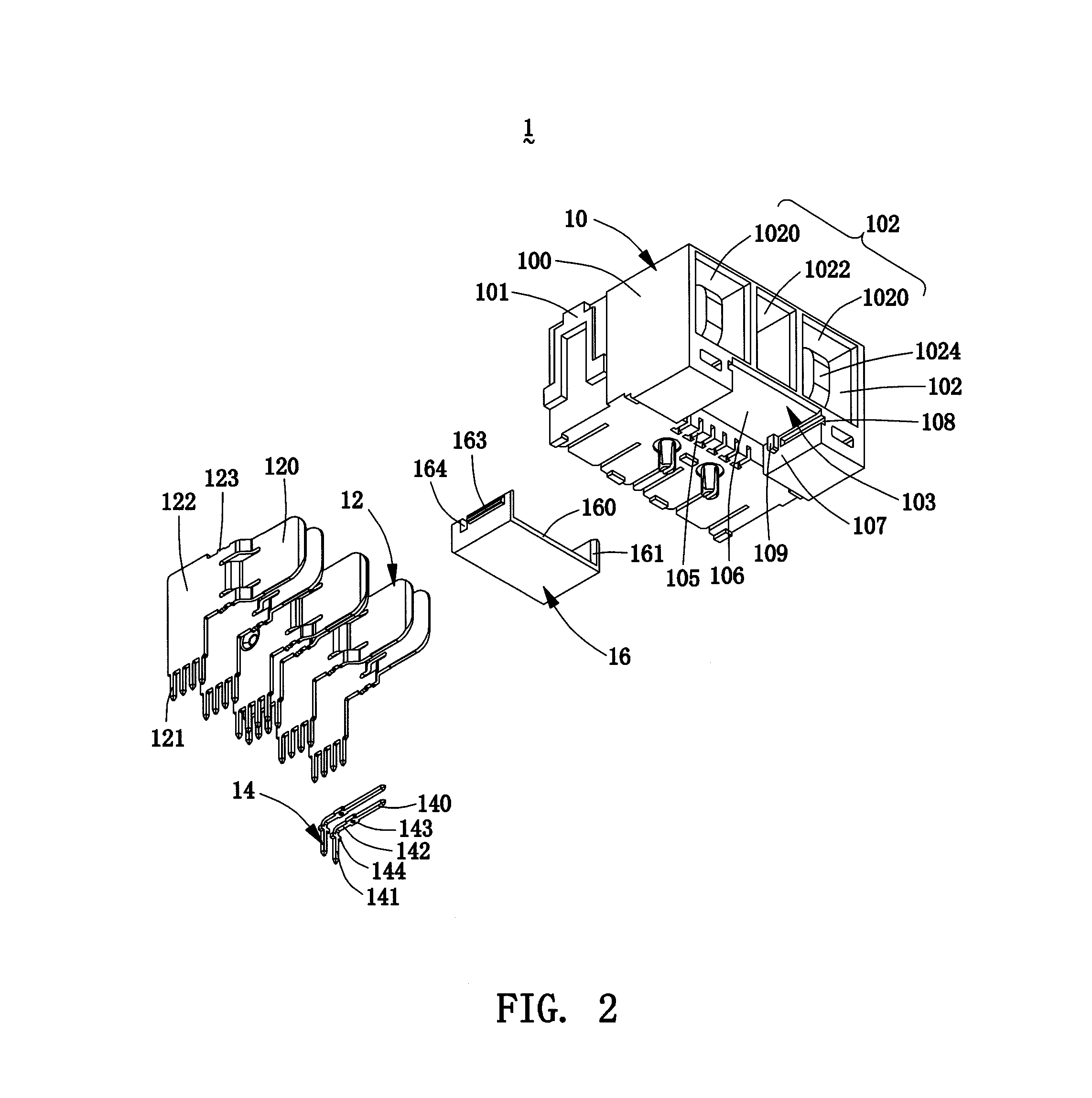 Plug connector, receptacle connector and electrical connector assembly