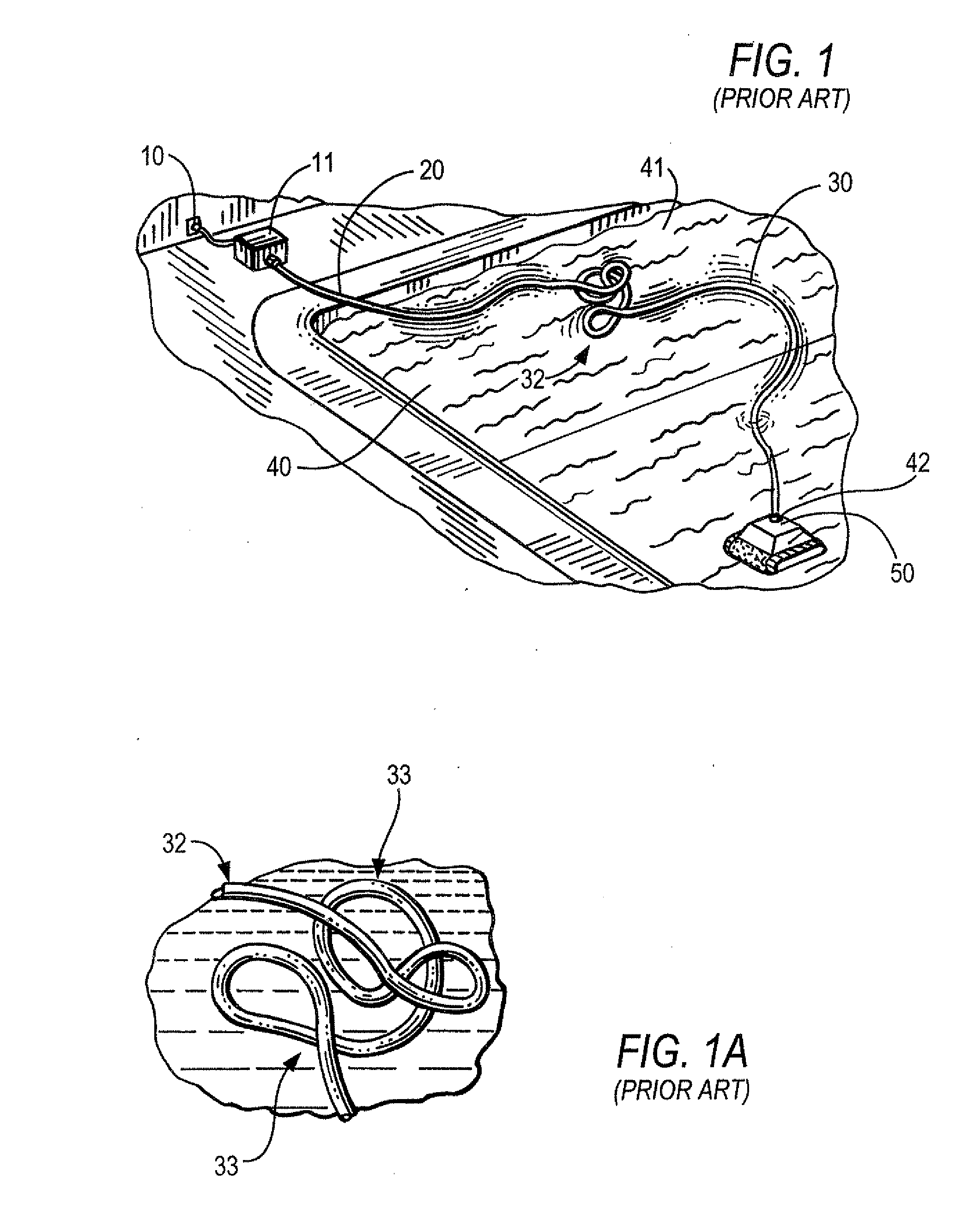 Floating power cable with low-friction surface for swimming pool cleaners