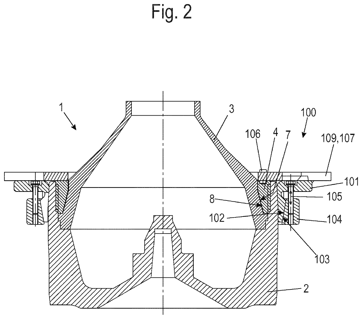 Centrifuge having a drum tool