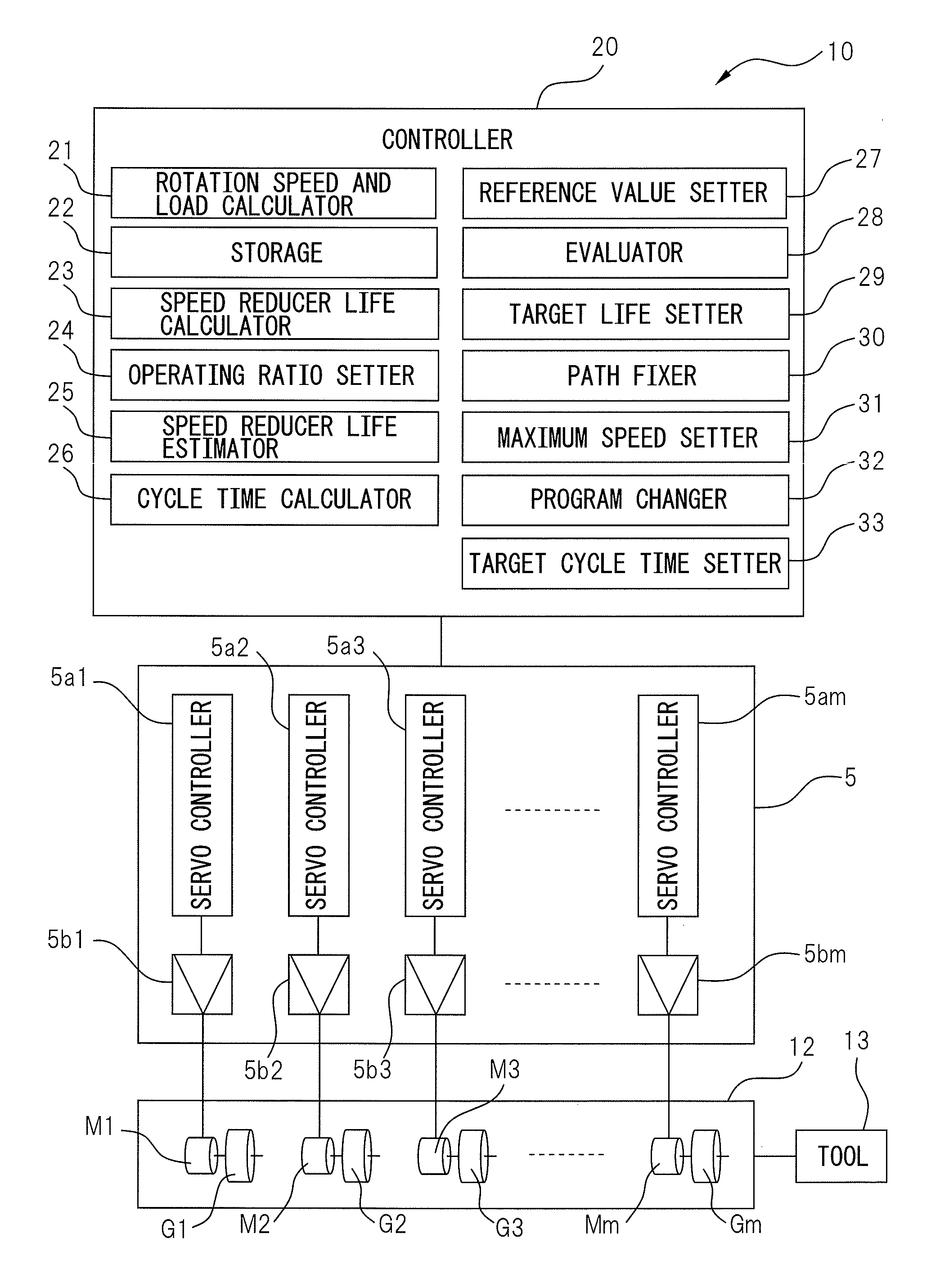 Simulator for estimating life of robot speed reducer