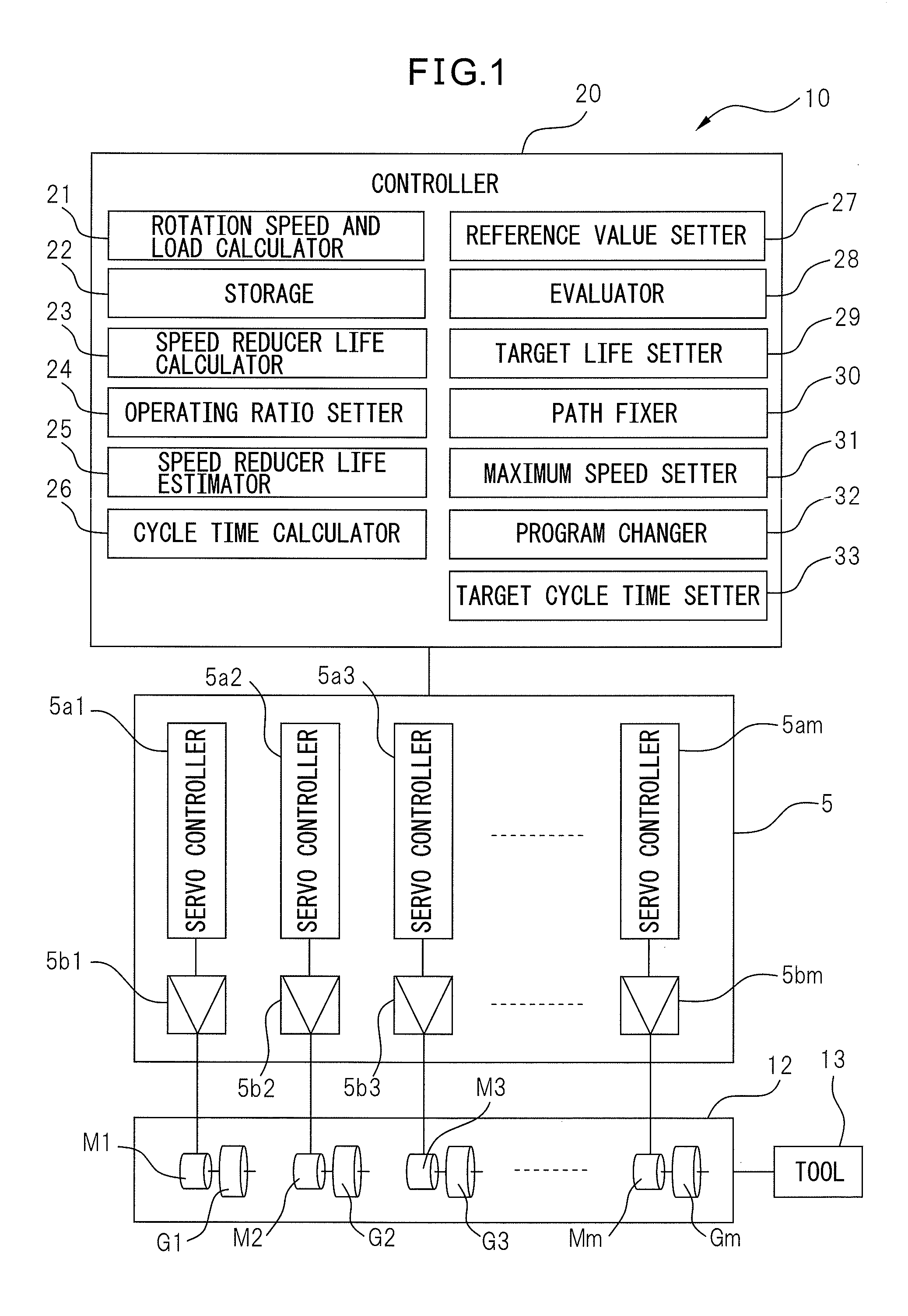 Simulator for estimating life of robot speed reducer