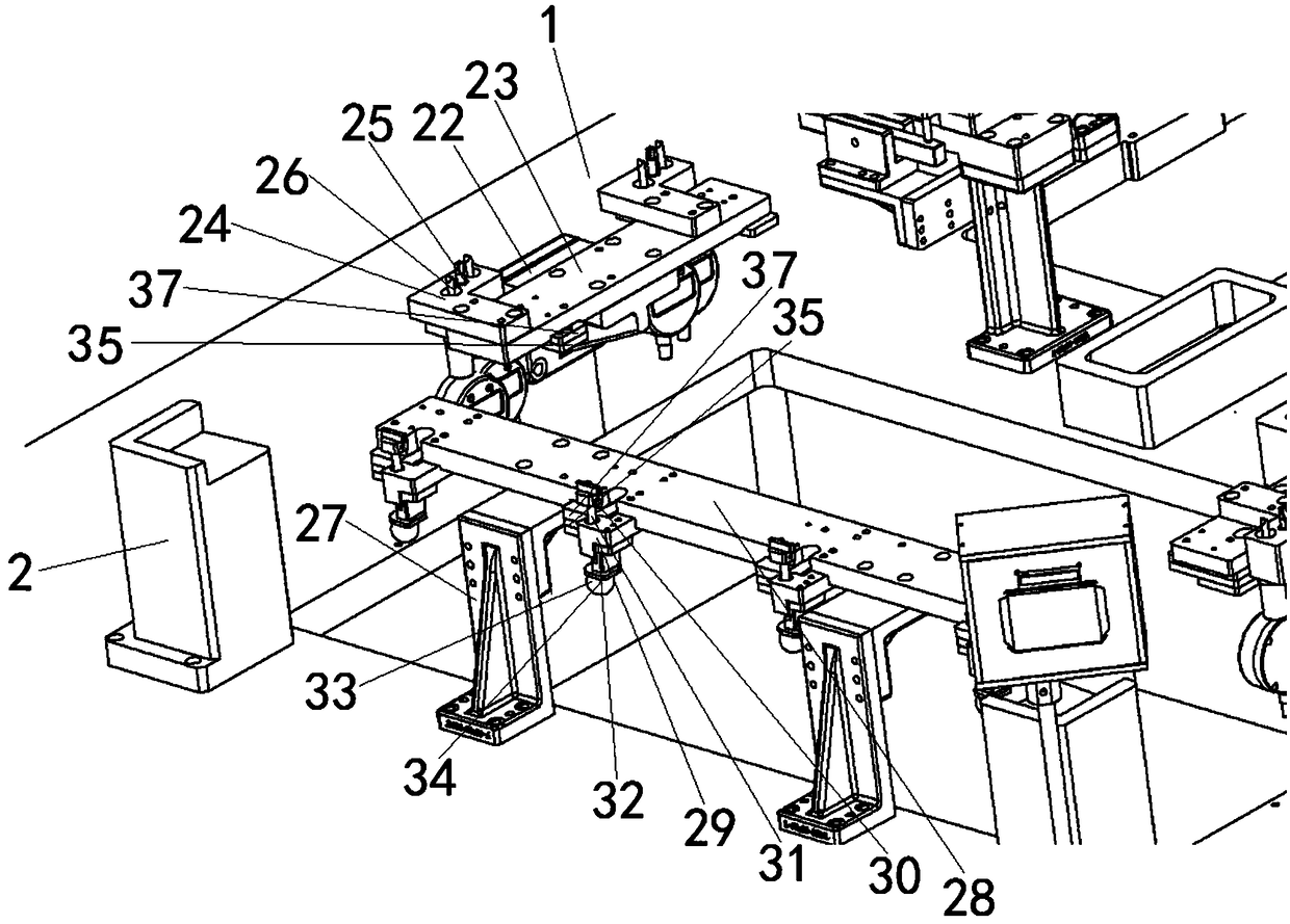 Detection device for automobile panoramic sunshade curtain skylight