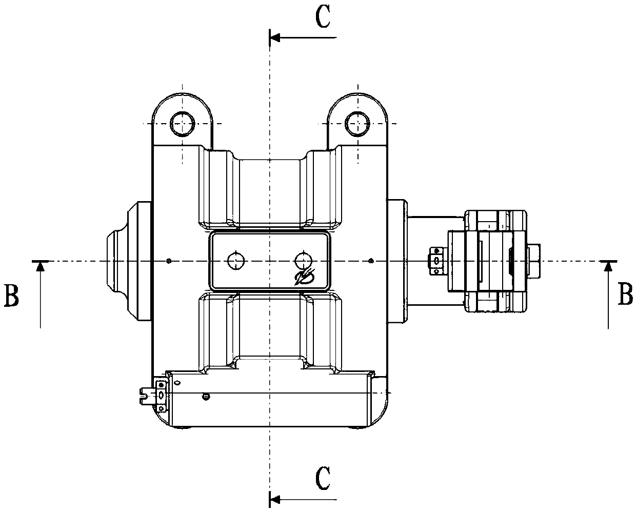 Temperature sensing variable annular gap integrated hydraulic damper