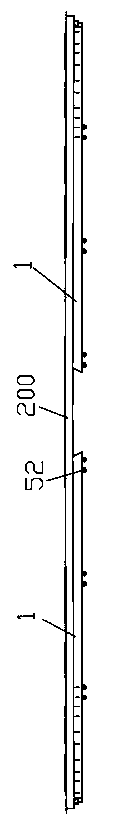 Large self-balancing type safe and labor-saving cover plate device