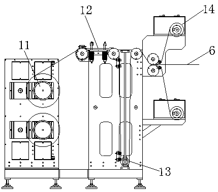 A flexible circuit board production line