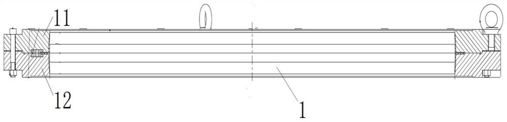 Forming method of special-shaped composite skirt of solid rocket engine