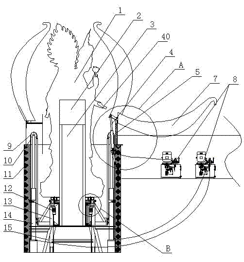 Holy-water Guanyin landscape system