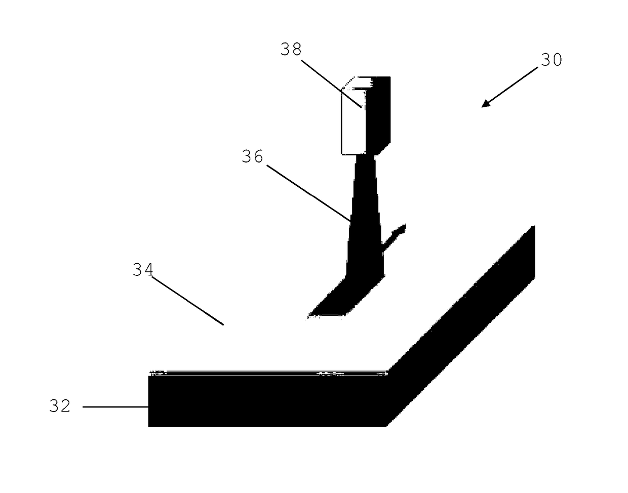 Method for forming a virtual germanium substrate using a laser