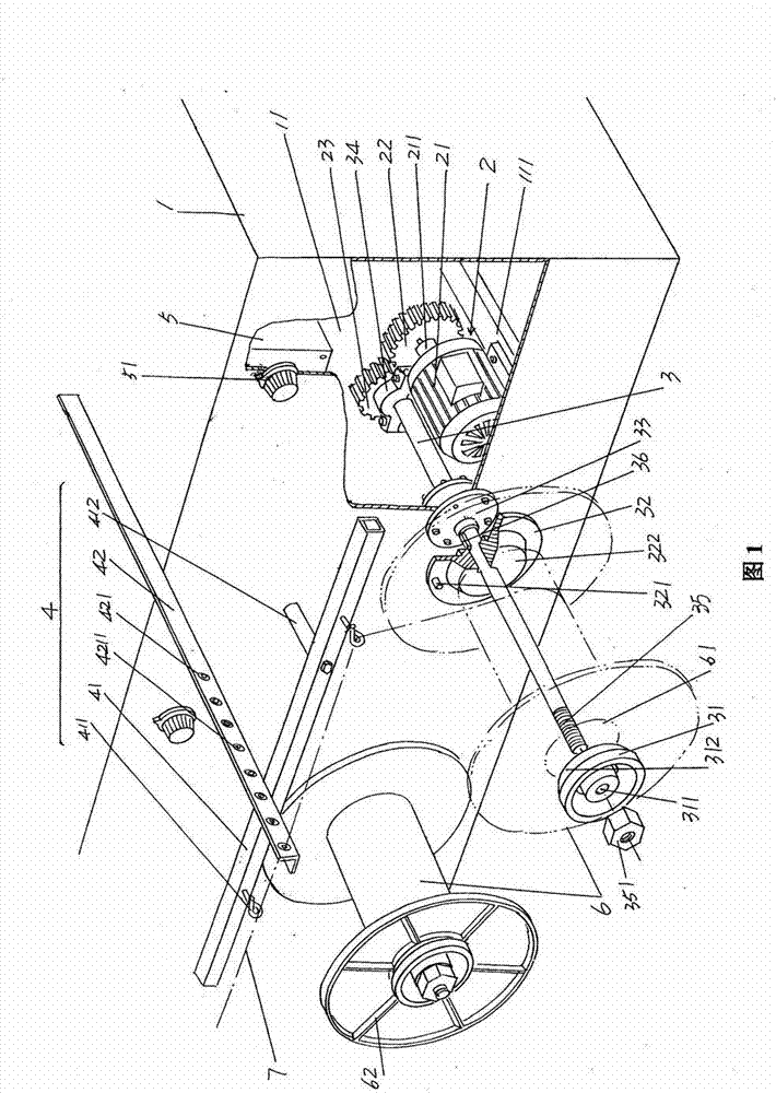 Wire rewinding disk driving and clamping mechanism of annealing lead wire rewinding machine