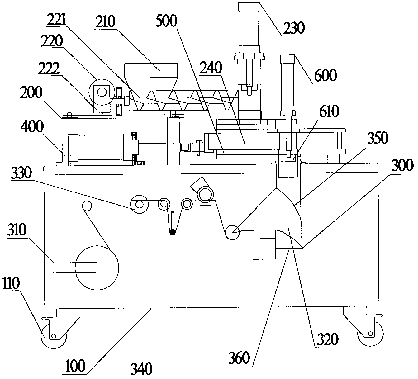 Beef packing machine