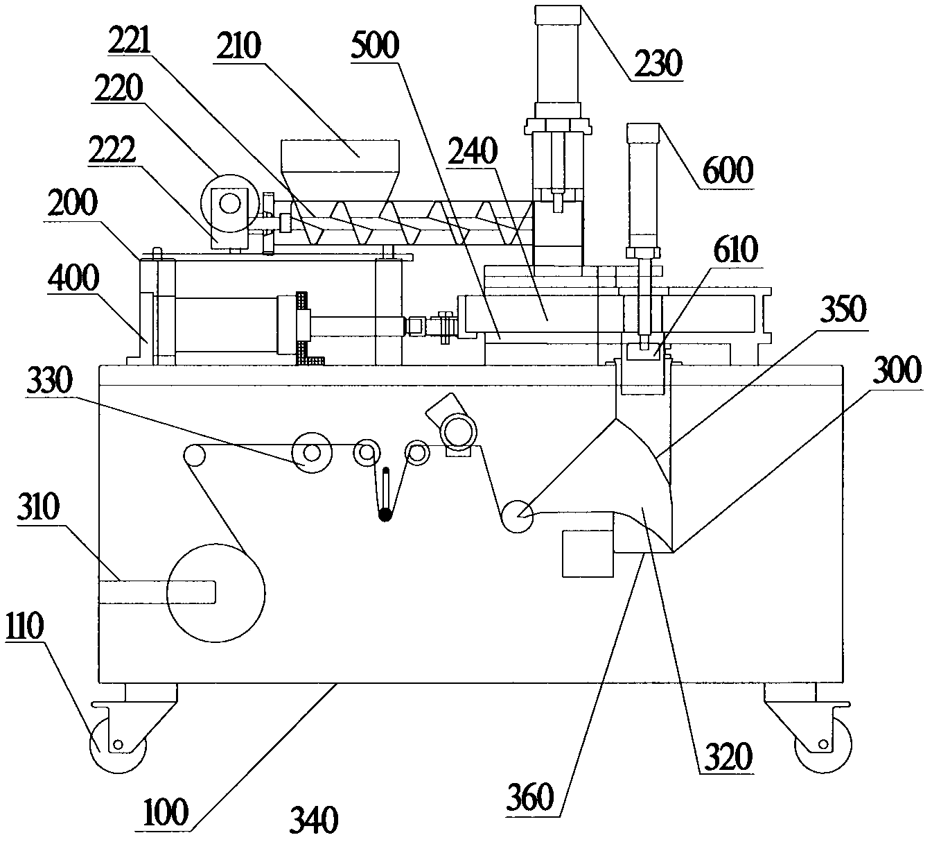 Beef packing machine