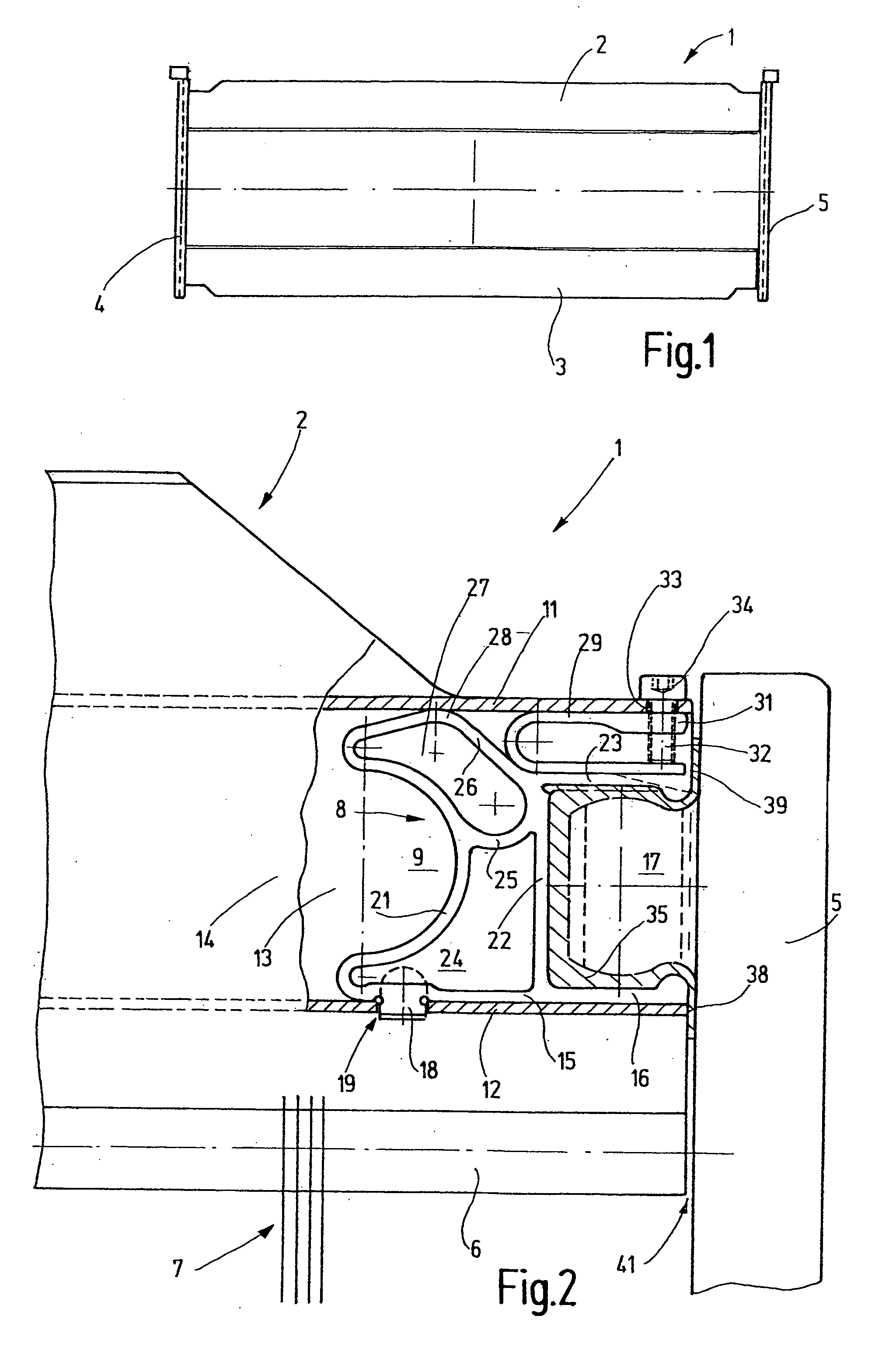 Heddle shaft with novel corner connector