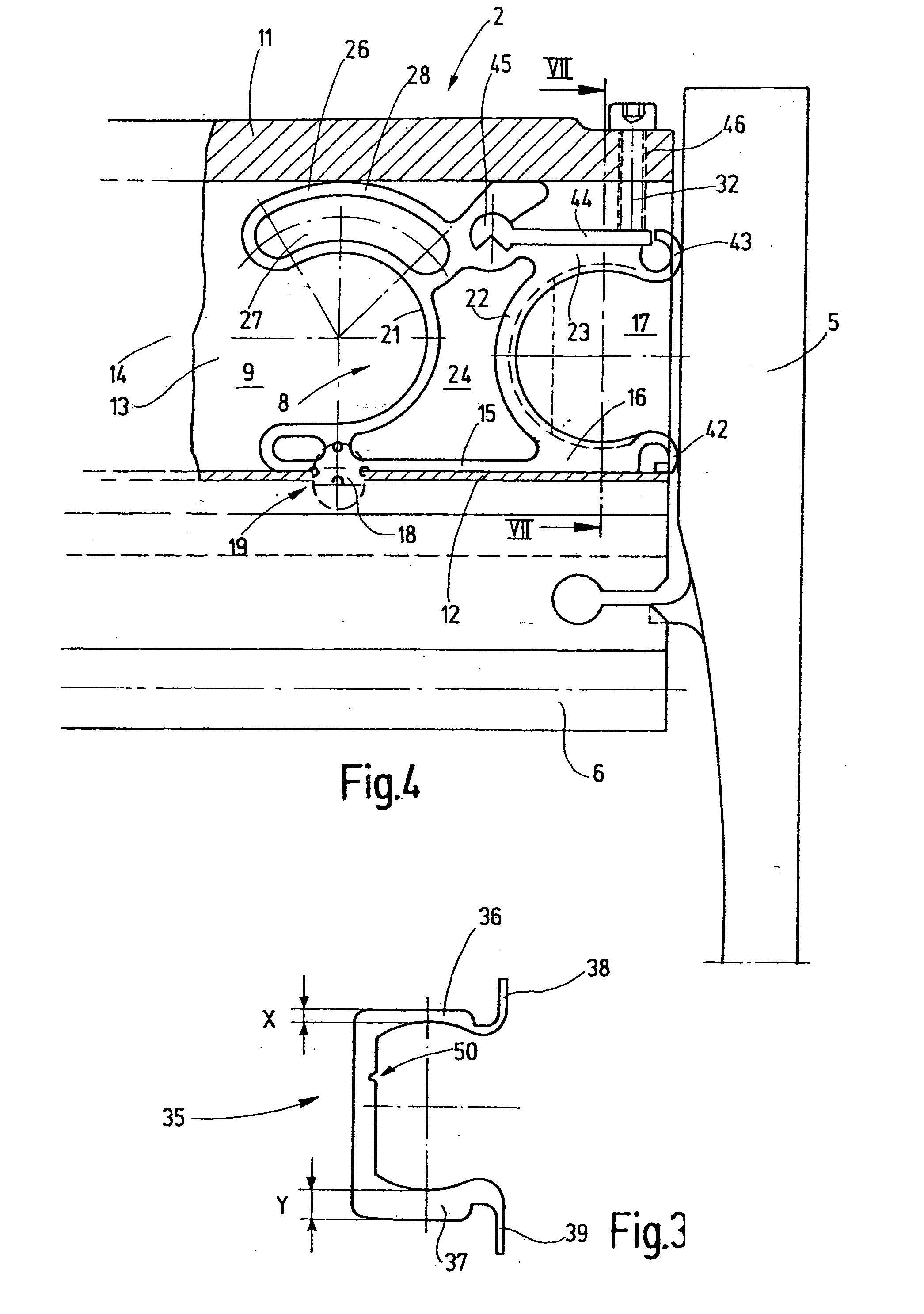 Heddle shaft with novel corner connector