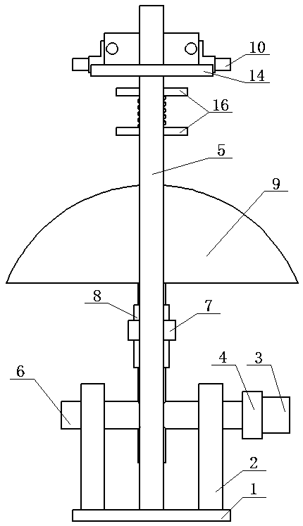 Cambered surface part polishing device