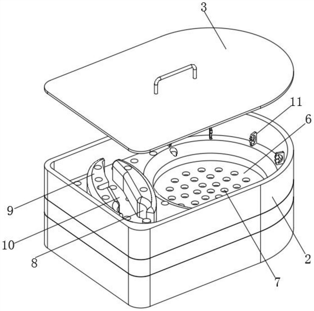 Self-cleaning type flexible ureteroscope transfer trolley