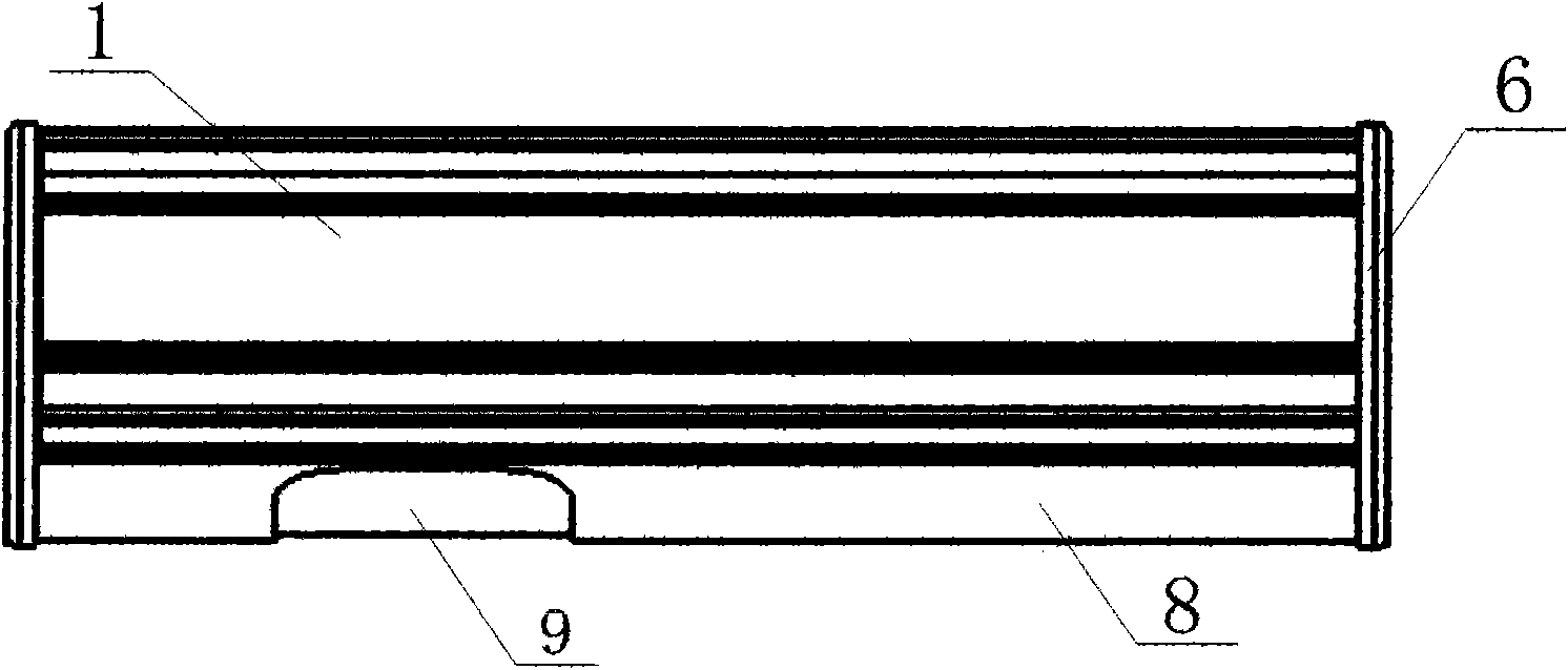 Shade-body external heat conduction and dissipation type full-power LED (Light Emitting Diode) lamp