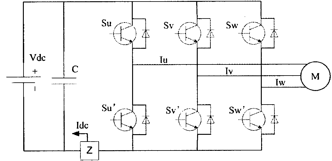 Method for reconstructing phase current of electromotor