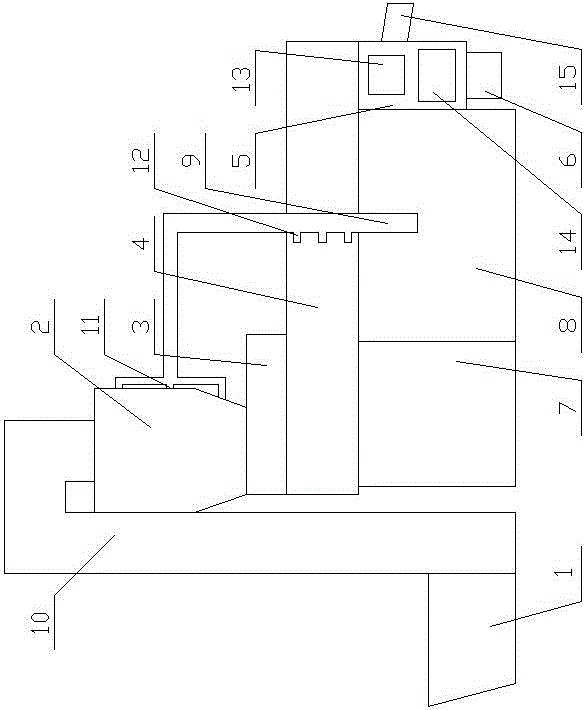 Full-automatic steam type corn tabletting machine