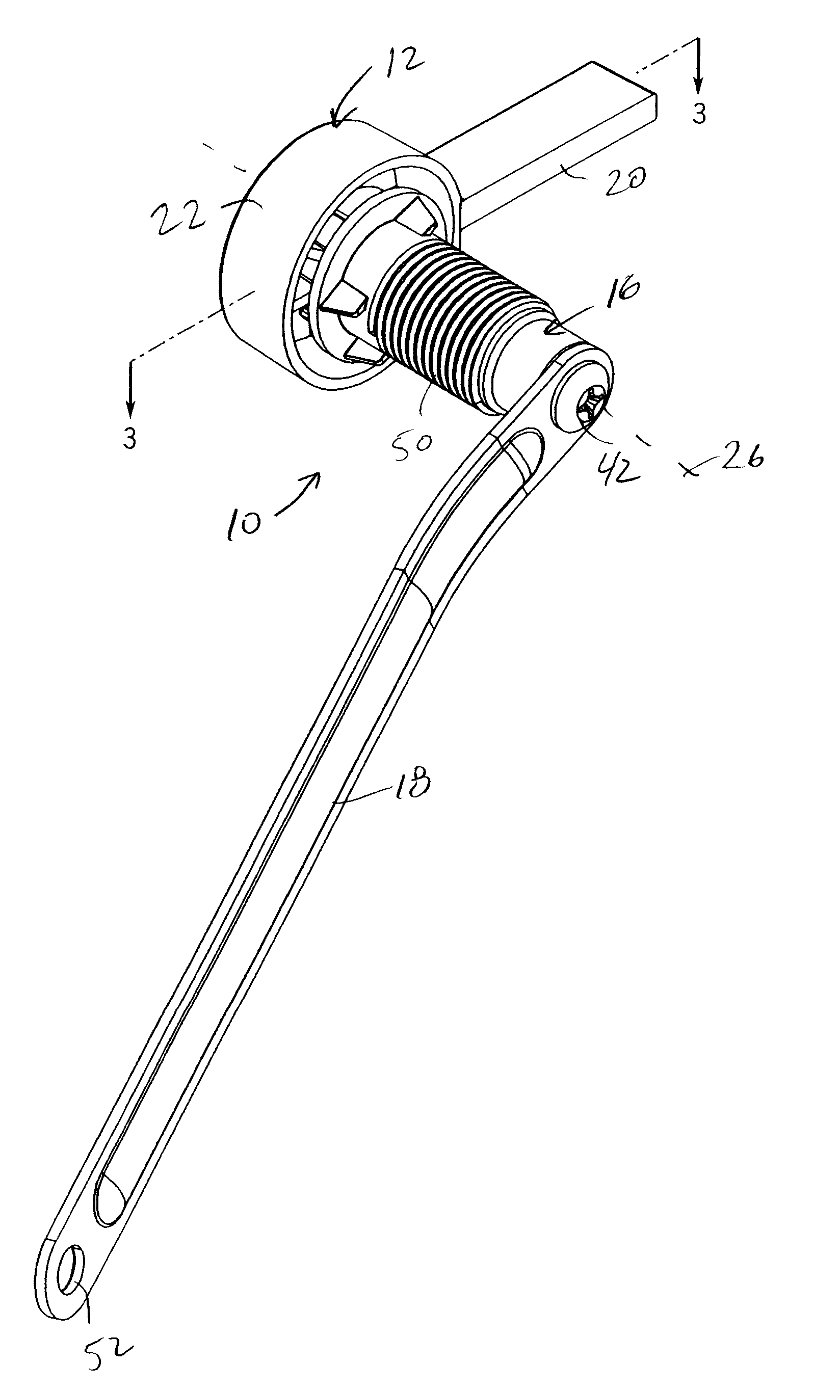 Trip lever assembly