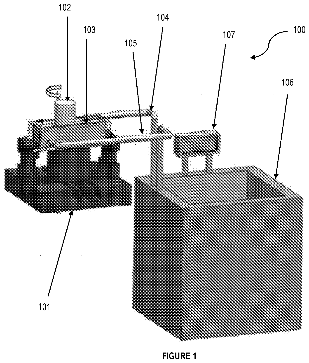 A method for modifying surface grain structure of the material and apparatus thereof