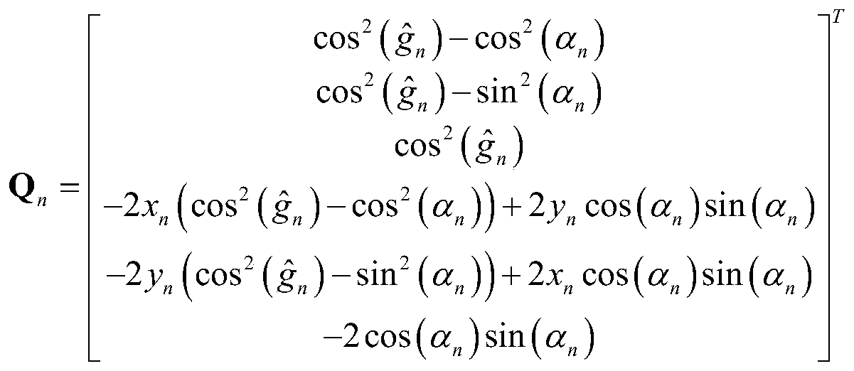 Convex optimization method for determining target three-dimensional coordinates by utilizing one-dimensional direction finding