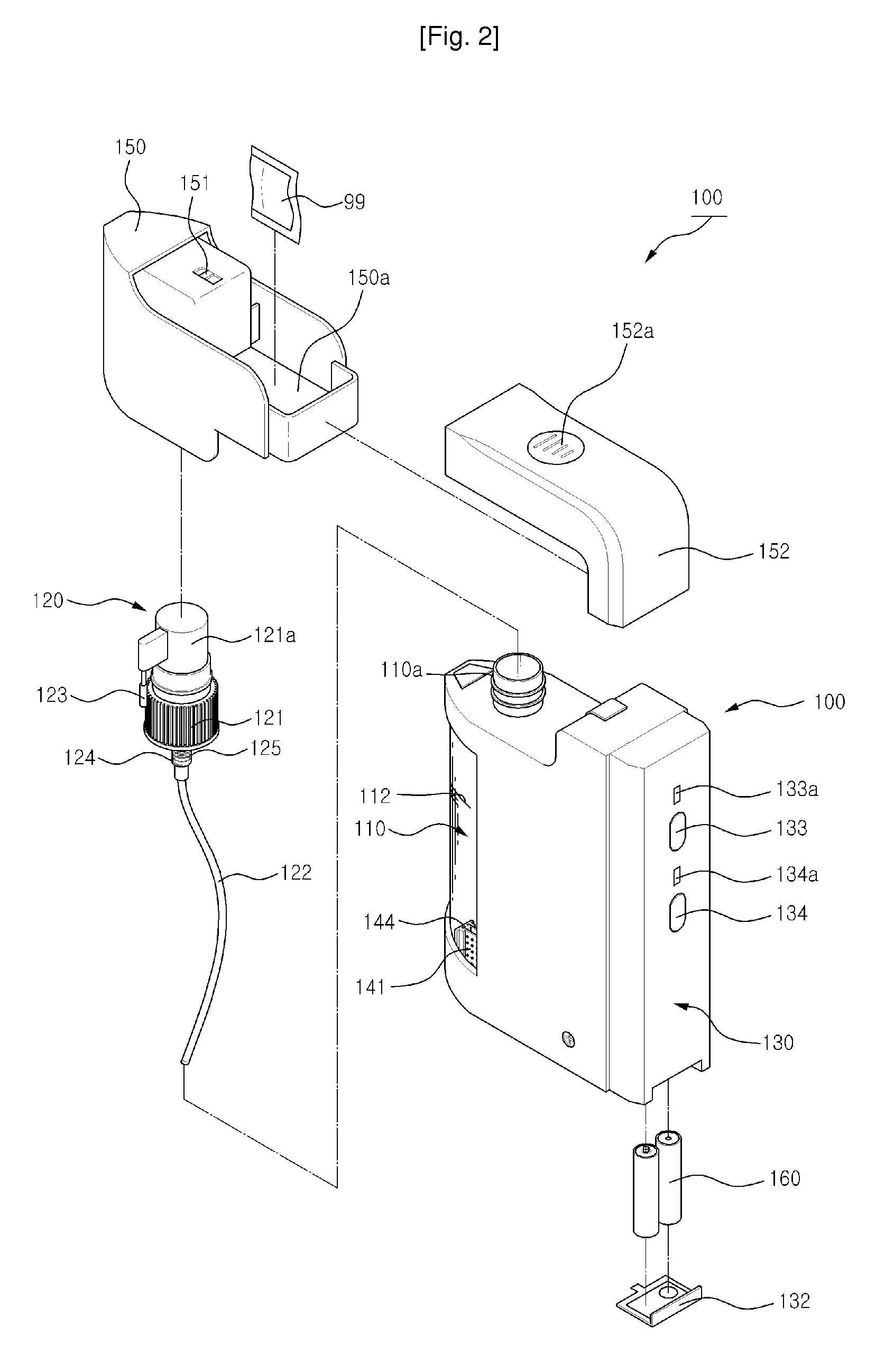 Manufacturing method of medical sterilized isotonic solution having low-concentratedly controlled free chlorine including hypochlorous acid therein