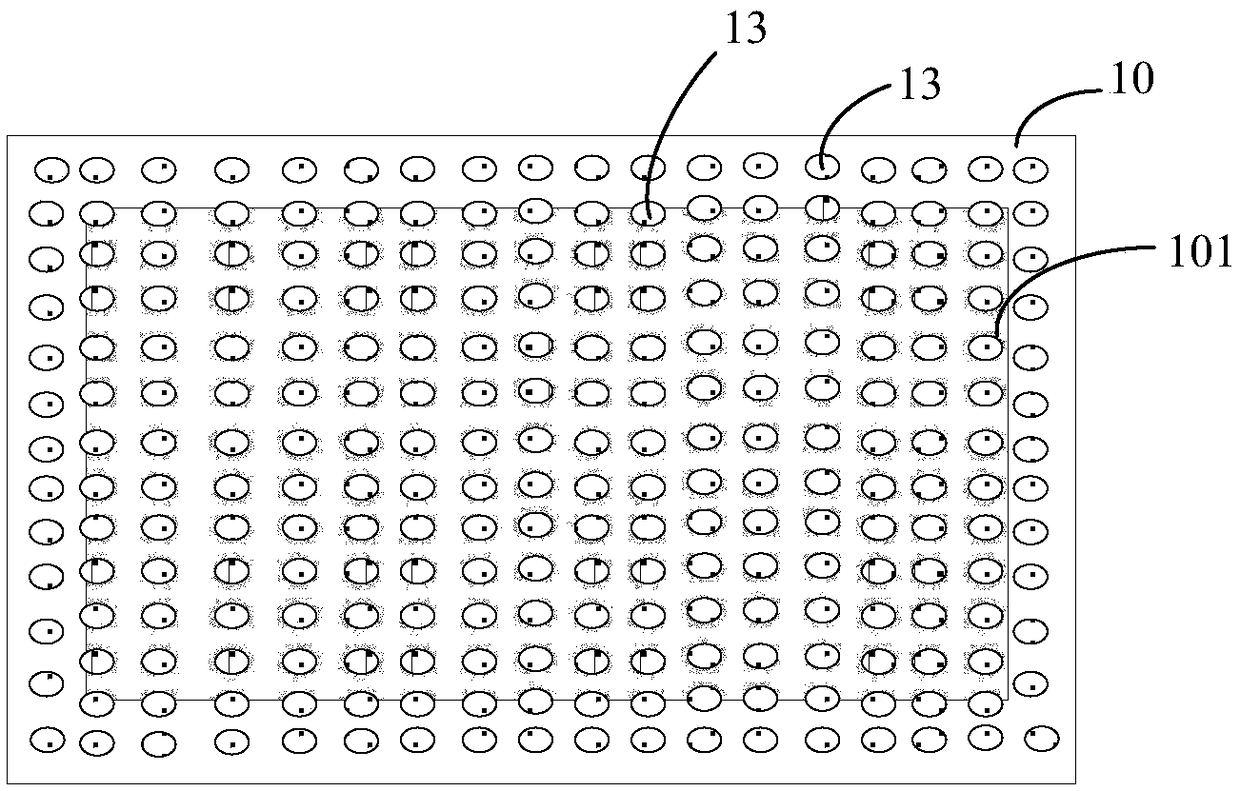 Packaging method of organic light emitting diode device, packaging device and display substrate