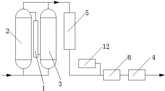 Low-temperature atomizing air cooler and its realization method