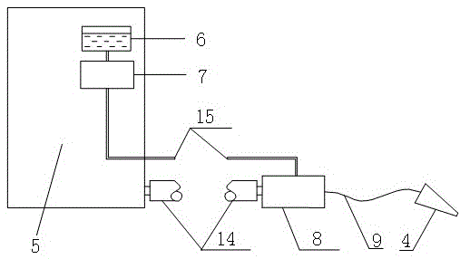 Low-temperature atomizing air cooler and its realization method