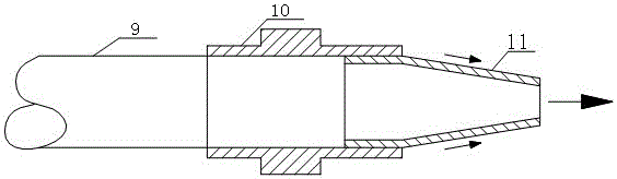 Low-temperature atomizing air cooler and its realization method